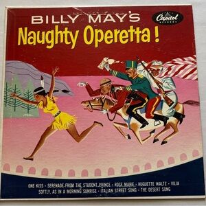 Billy May's Naughty Operetta Capitol 45 Extended Play Album ‎ vintage record